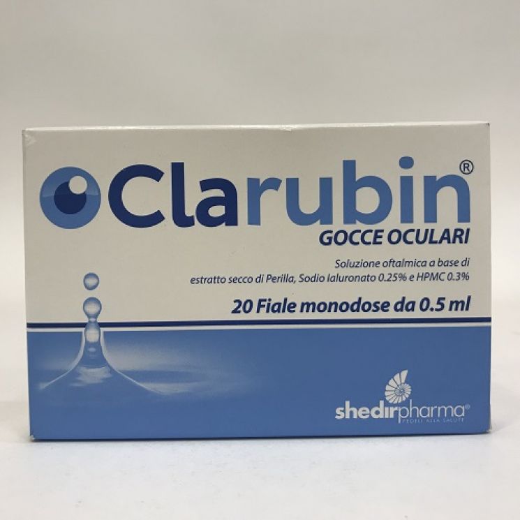 Clarubin Gocce Oculari 20 Fiale Monodose